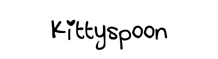 Kittyspoon  Free Fonts Download