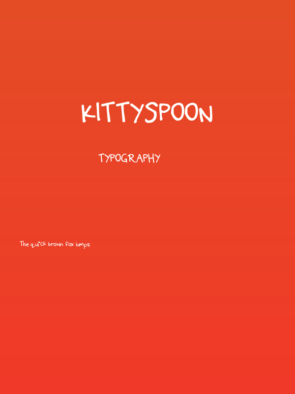 Kittyspoon Poster