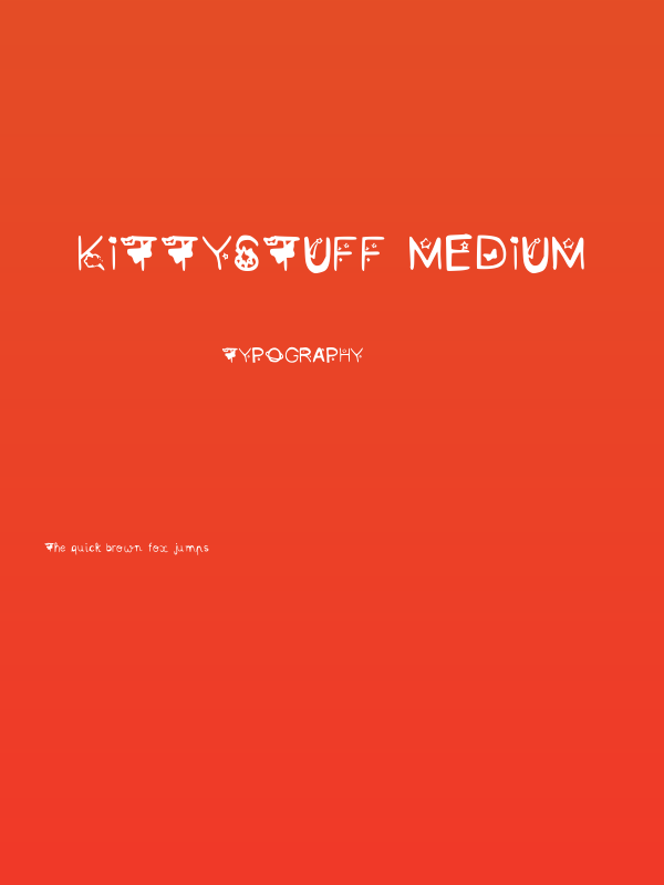 Kittystuff Medium Poster
