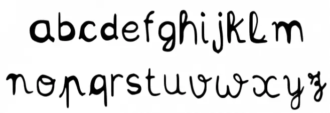 Kittystuff Medium 字体 小写