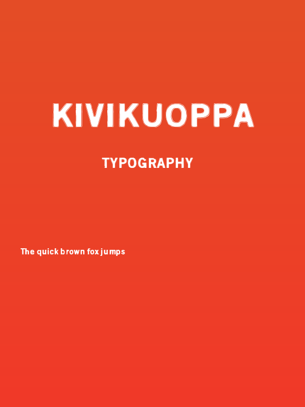 Kivikuoppa Poster