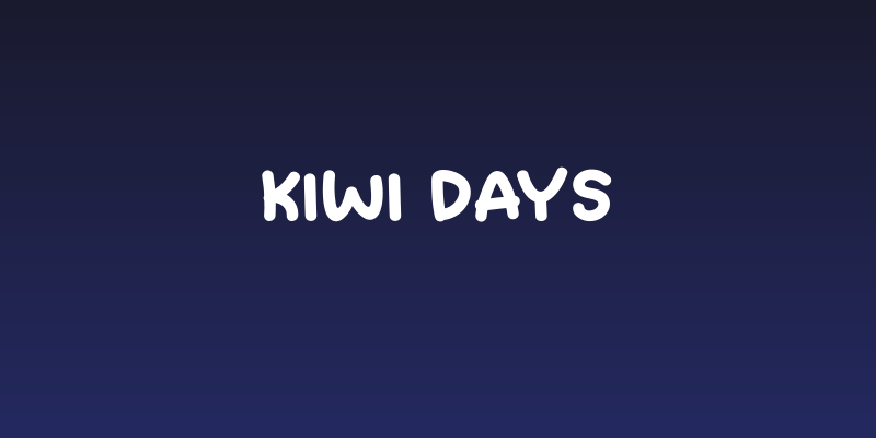 Kiwi Days Social Header