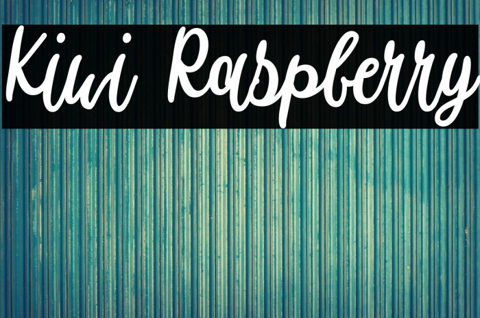 Kiwi Raspberry Example 3