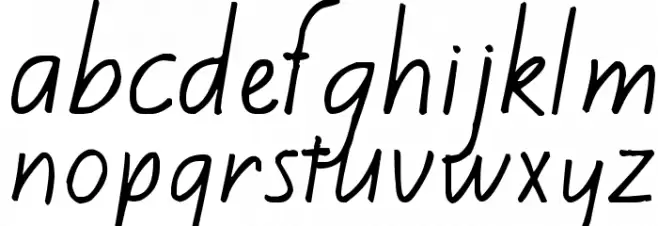 Kiwi School Handwriting Fuentes MINÚSCULAS