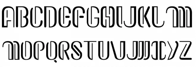 Kiwiline Schriftart Groß