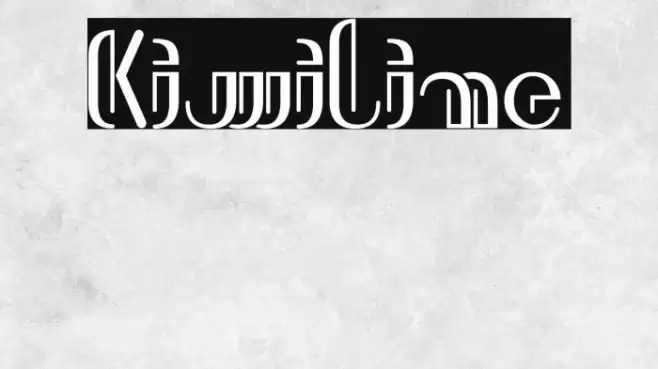 Kiwiline Font examples