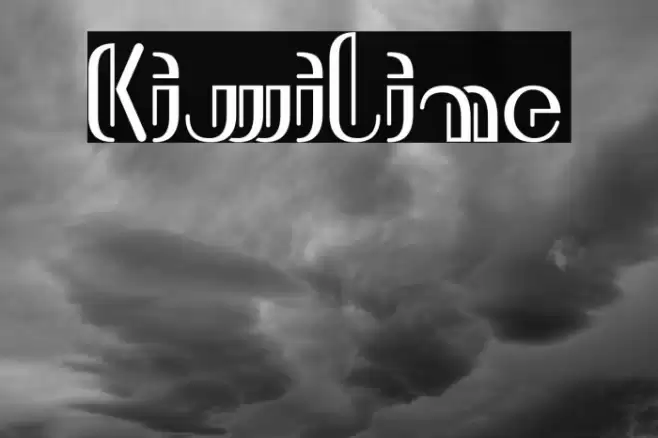 Kiwiline Font examples