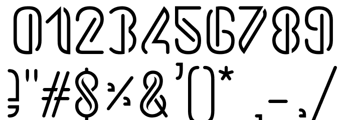 Kiwilite Font OTHER CHARS