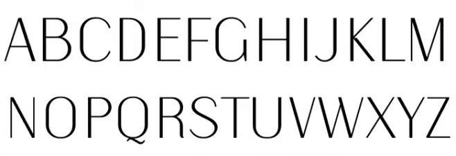 Kiyana Display UltraLight Schriftart Groß