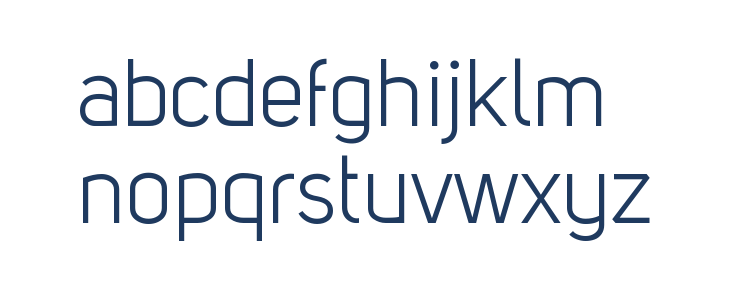 Kiye Sans Regular Lowercase