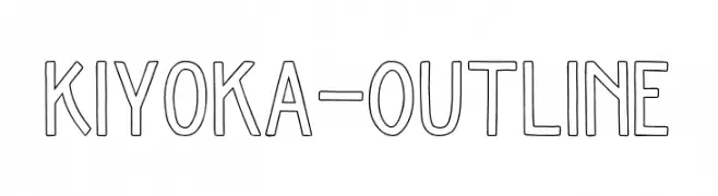 Kiyoka-Outline  Frei Schriftart Herunterladen