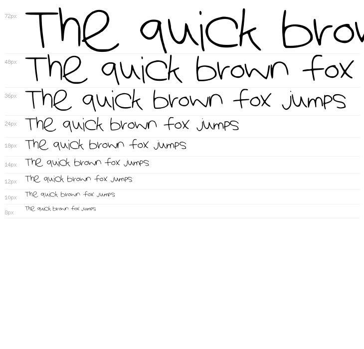 KiyomiFont Waterfall