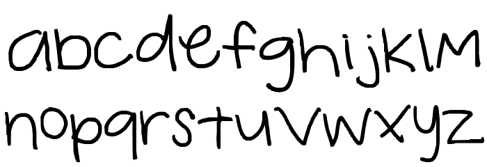 kiana font Font LOWERCASE