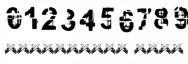 kibblez no bitz Font OTHER CHARS