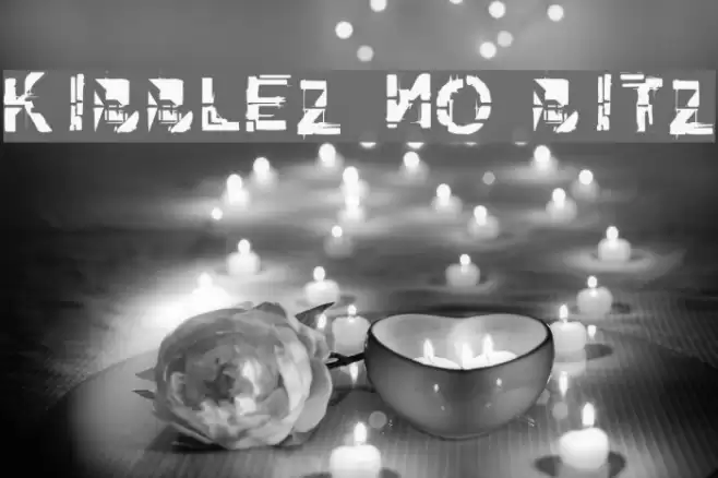 kibblez no bitz Font examples