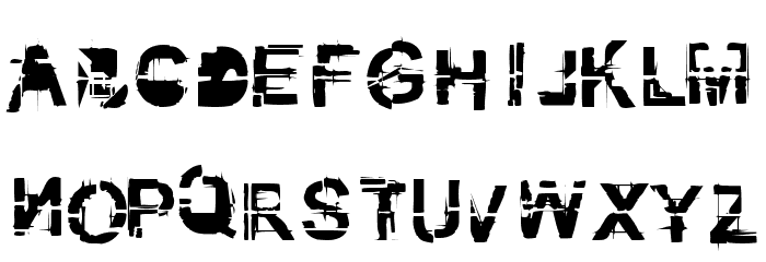 kibblez no bitz Font LOWERCASE