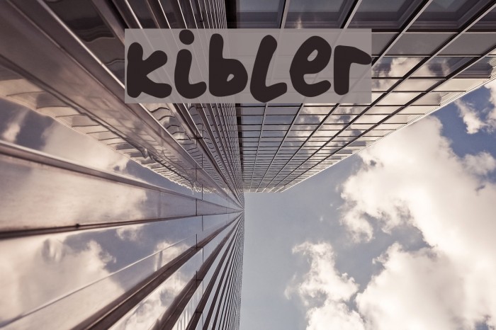 kibler Font examples
