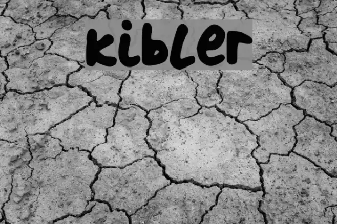 kibler Font examples