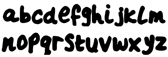 kibler Font LOWERCASE