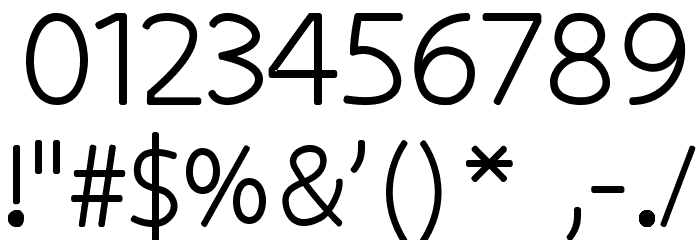kiddySans-Bold Font OTHER CHARS