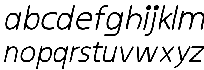kiddySans-BoldItalic Font LOWERCASE