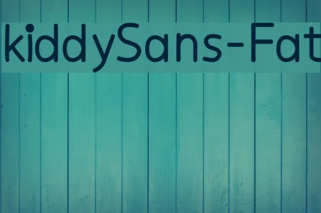 kiddySans-Fat Example 2
