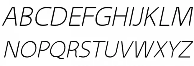 kiddySans-Italic خط أحرف كبيرة