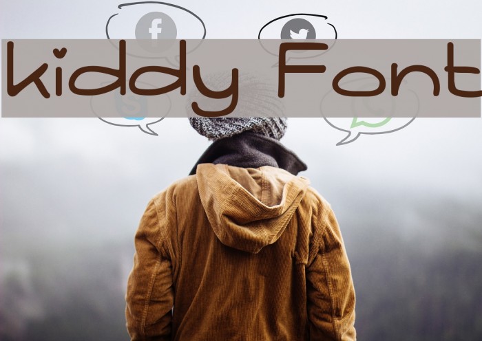 kiddy Font examples