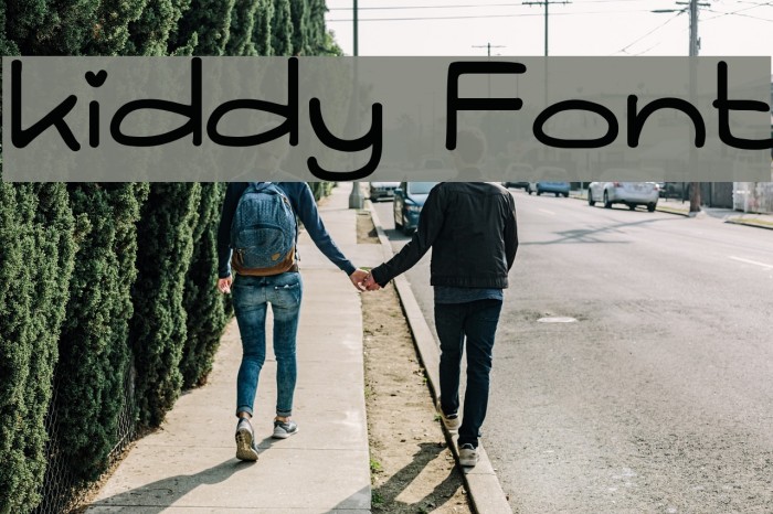 kiddy Font examples