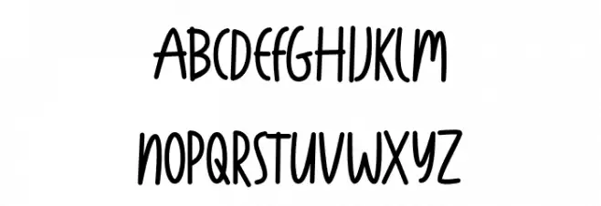kidson Font Litere mari