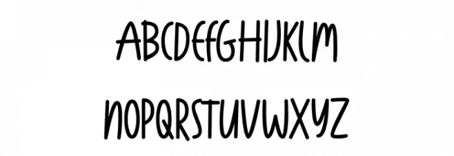 kidson Font Litere mari
