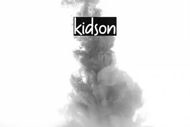 kidson Font examples