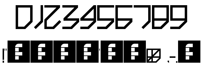 kikakee Regular Font OTHER CHARS