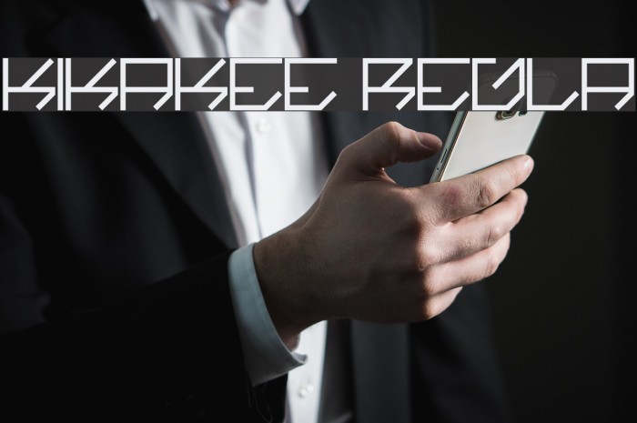 kikakee Regular Font examples