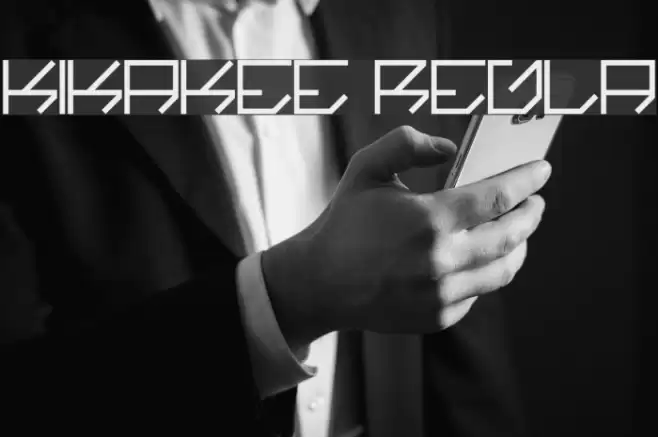 kikakee Regular Font examples
