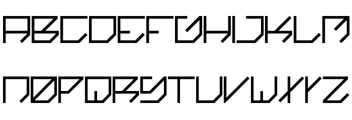 kikakee Regular Font LOWERCASE