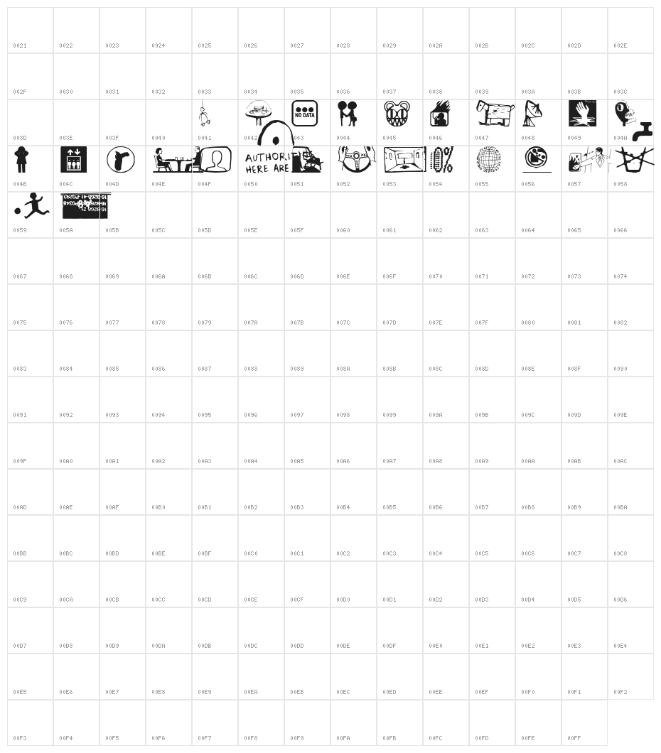 kil_me_sarah Character Map