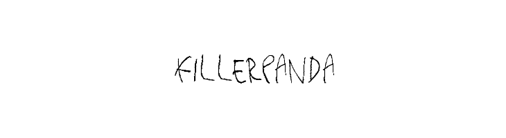 killerpanda Font