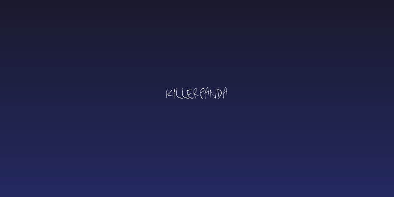 killerpanda Social Header