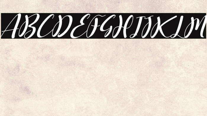 kimberlly lovely Italic Example 1