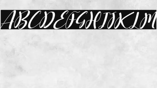 kimberlly lovely Italic Font examples