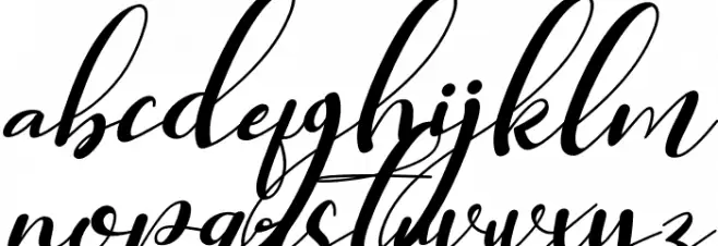 kimberlly lovely Italic Fuentes MINÚSCULAS