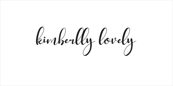 kimberlly lovely Logo
