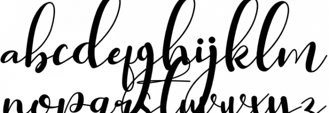 kimberlly lovely خط أحرف صغيرة