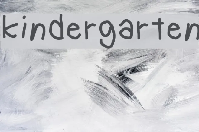 kindergarten Example 2