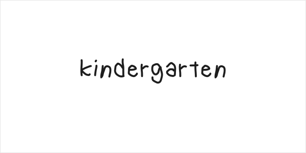 kindergarten Logo