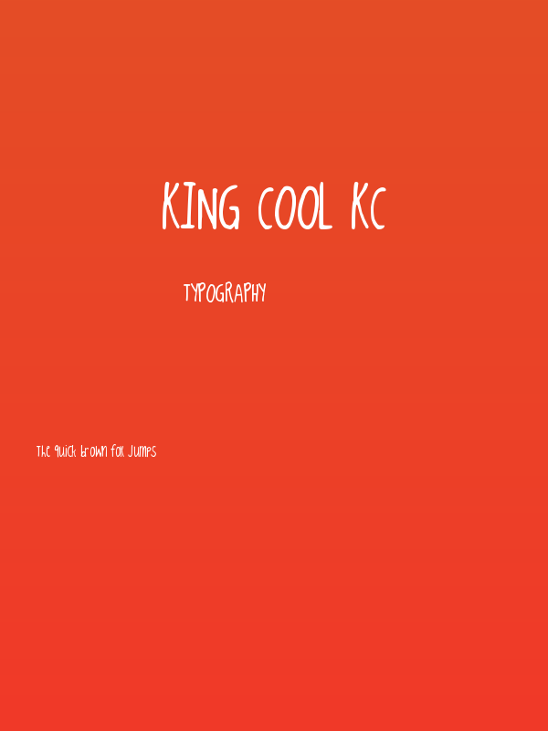 king cooL KC Poster