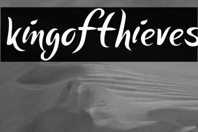 kingofthieves Font examples