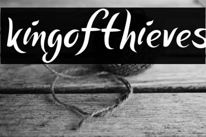 kingofthieves Font examples