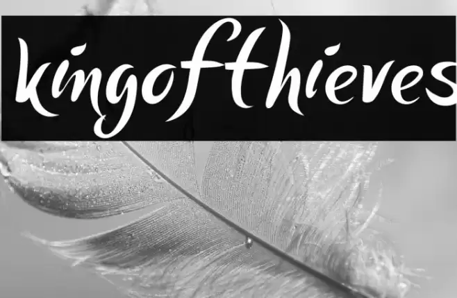 kingofthieves Font examples